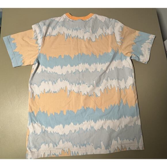 Adidas Adventure Iguana Short Sleeve T-Shirt Men’s M White Orange Blue Gray - Picture 4 of 7